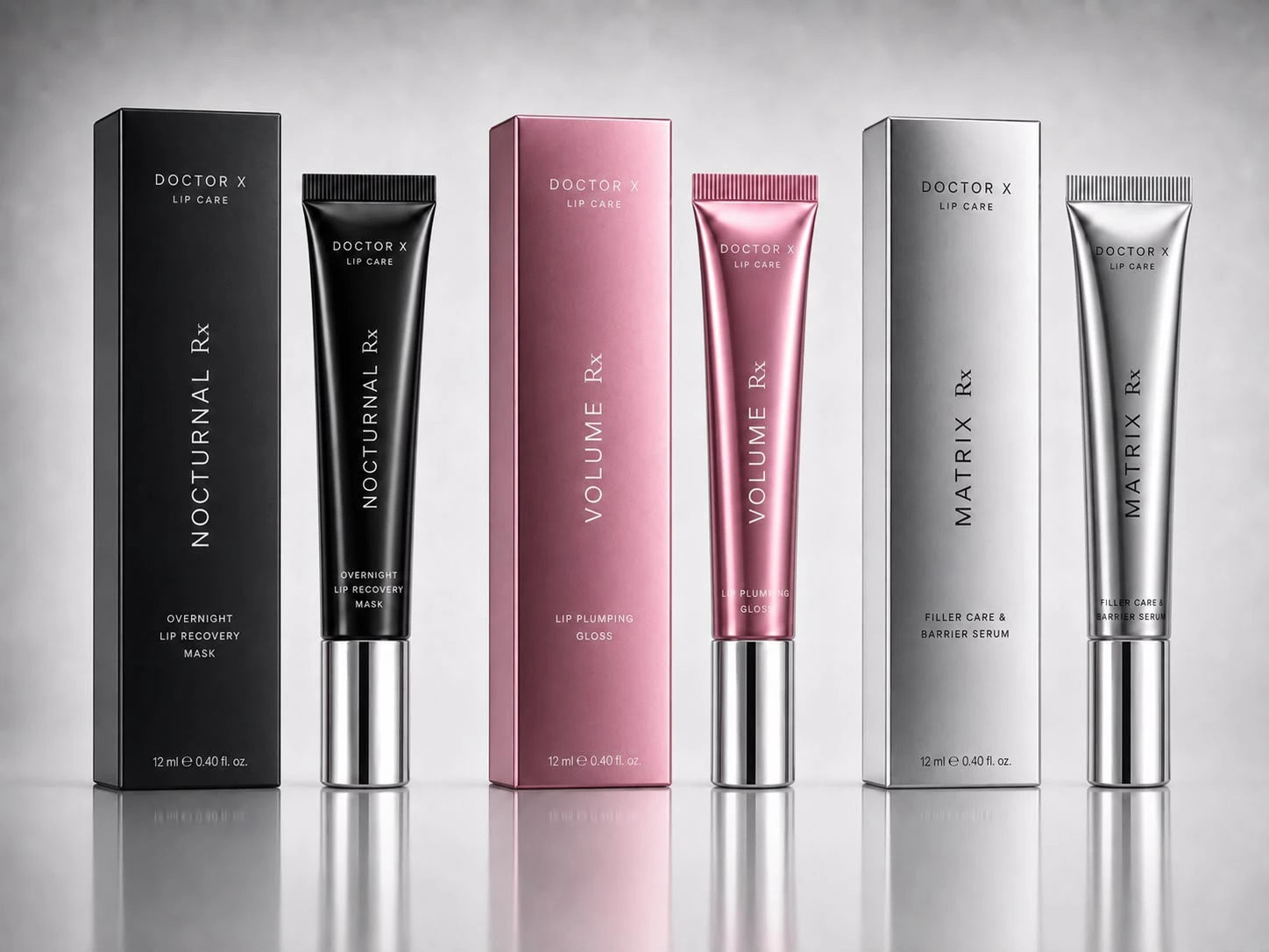 Doctor X Lip Care: Nocturnal Rx, Volume Rx și Matrix Rx