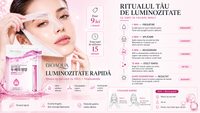 Mască profesională pentru uniformizarea tenului și iluminare