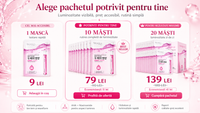 Mască profesională pentru uniformizarea tenului și iluminare