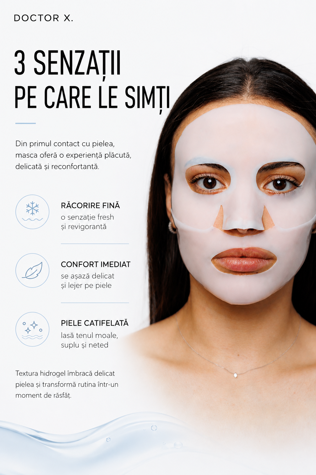 Doctor X HydroGlow Serum + Collagen Hydrogel Mask