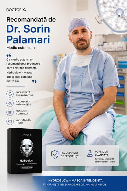 Doctor X HydroGlow Serum + Collagen Hydrogel Mask