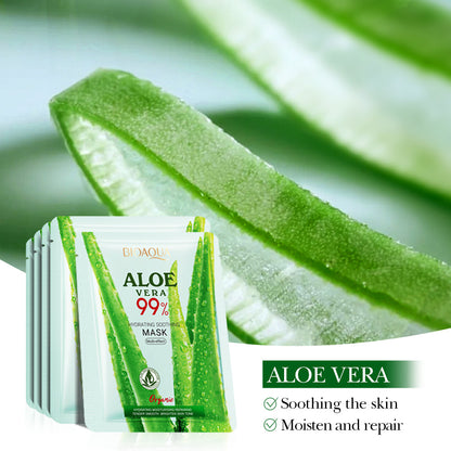 Masca facială cu Aloe Vera