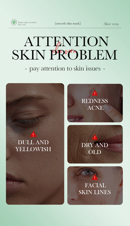 Masca facială cu Aloe Vera