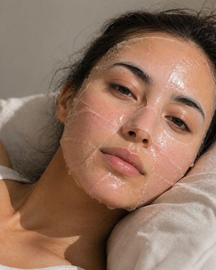 Masca facială cu Aloe Vera